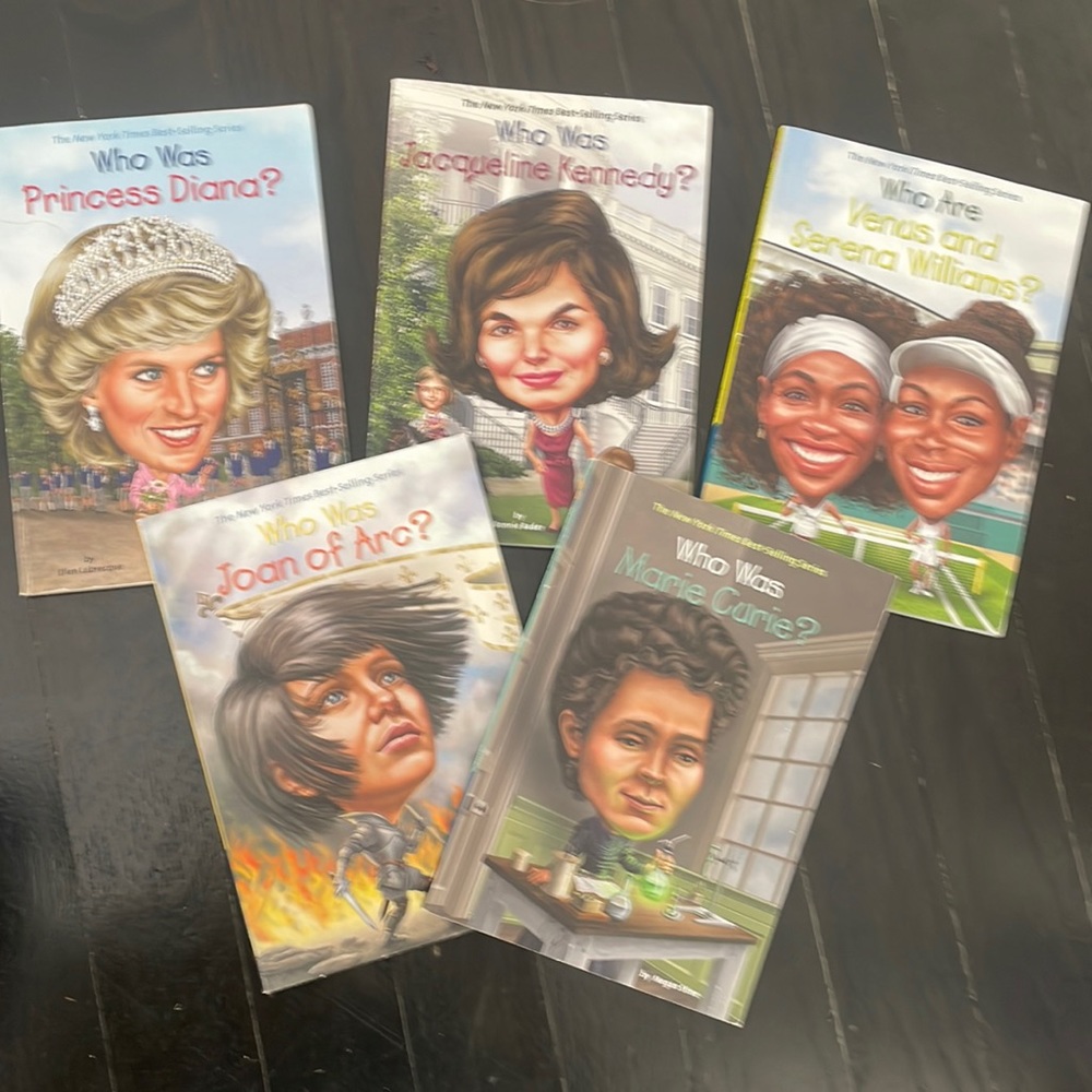 Who was lot of books (5) EUC